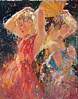 Misti Pavlov Dance with a fan painting